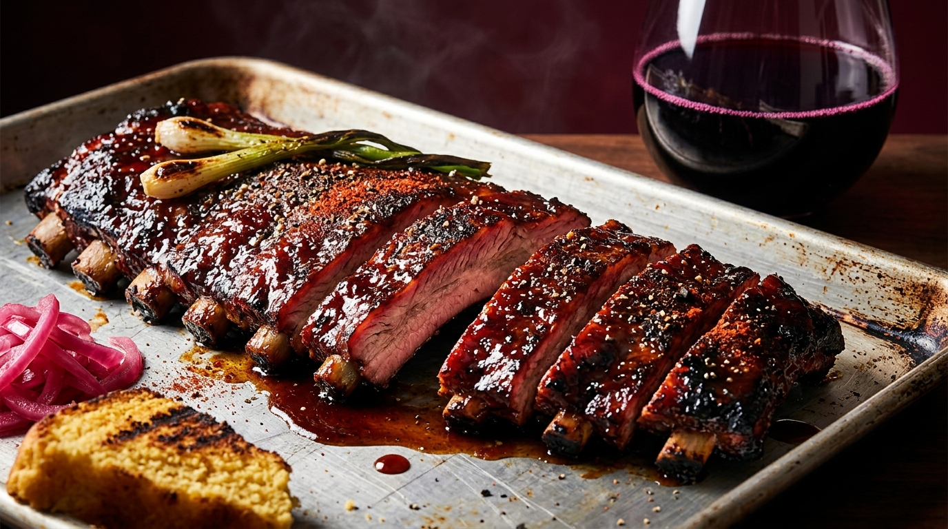 food pairing for smooth red blends