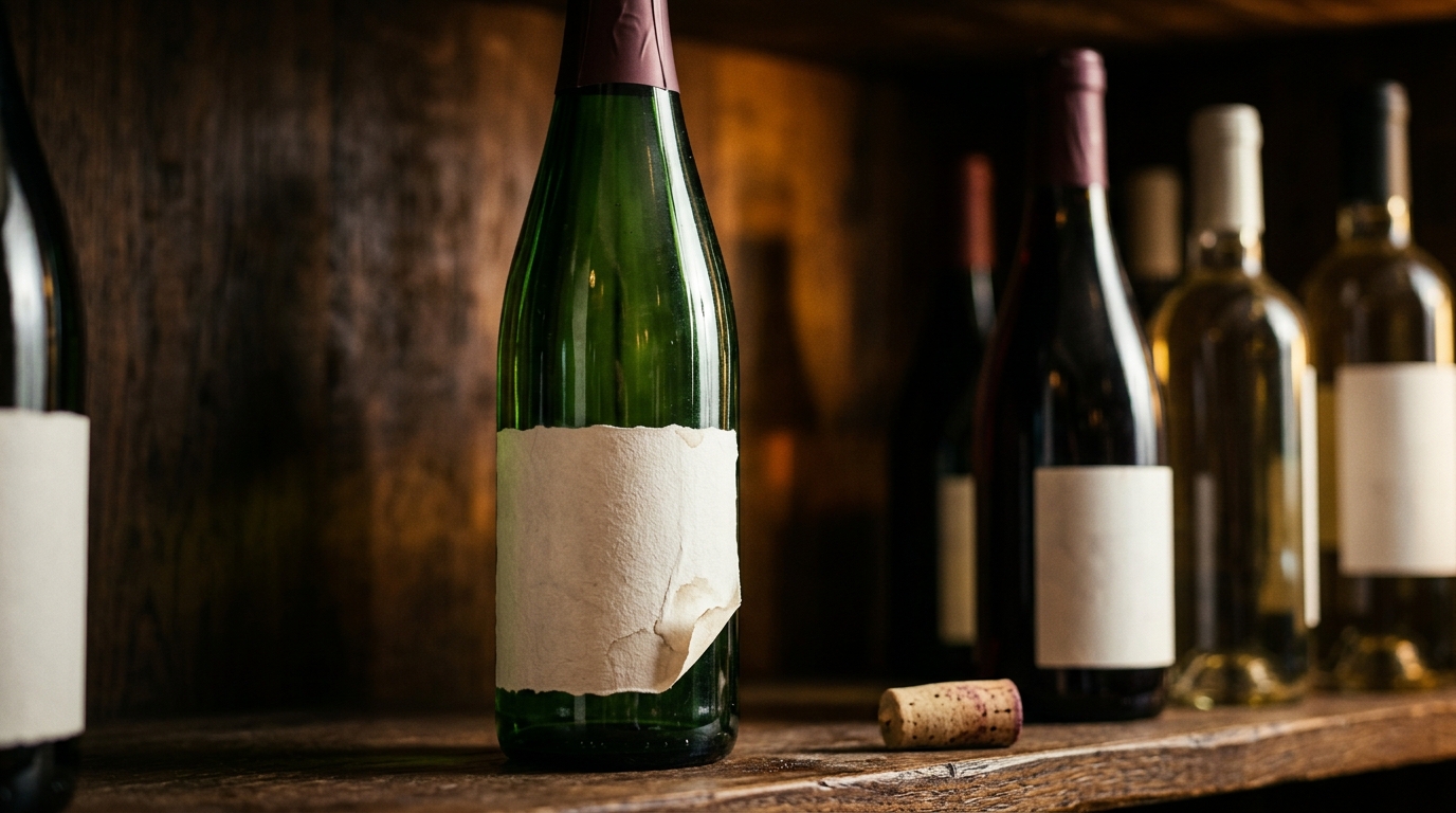 dry riesling label