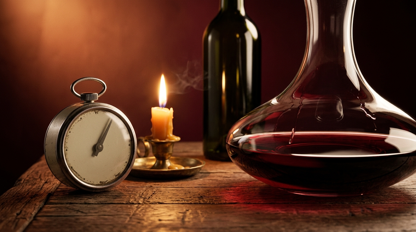 how long to decant wine