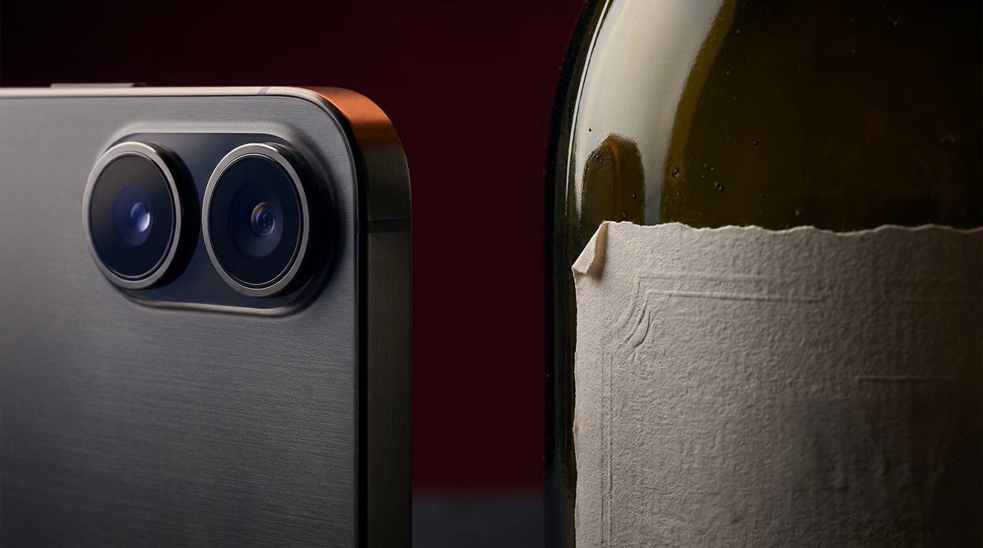 AI wine assistant compared with a wine scanner app