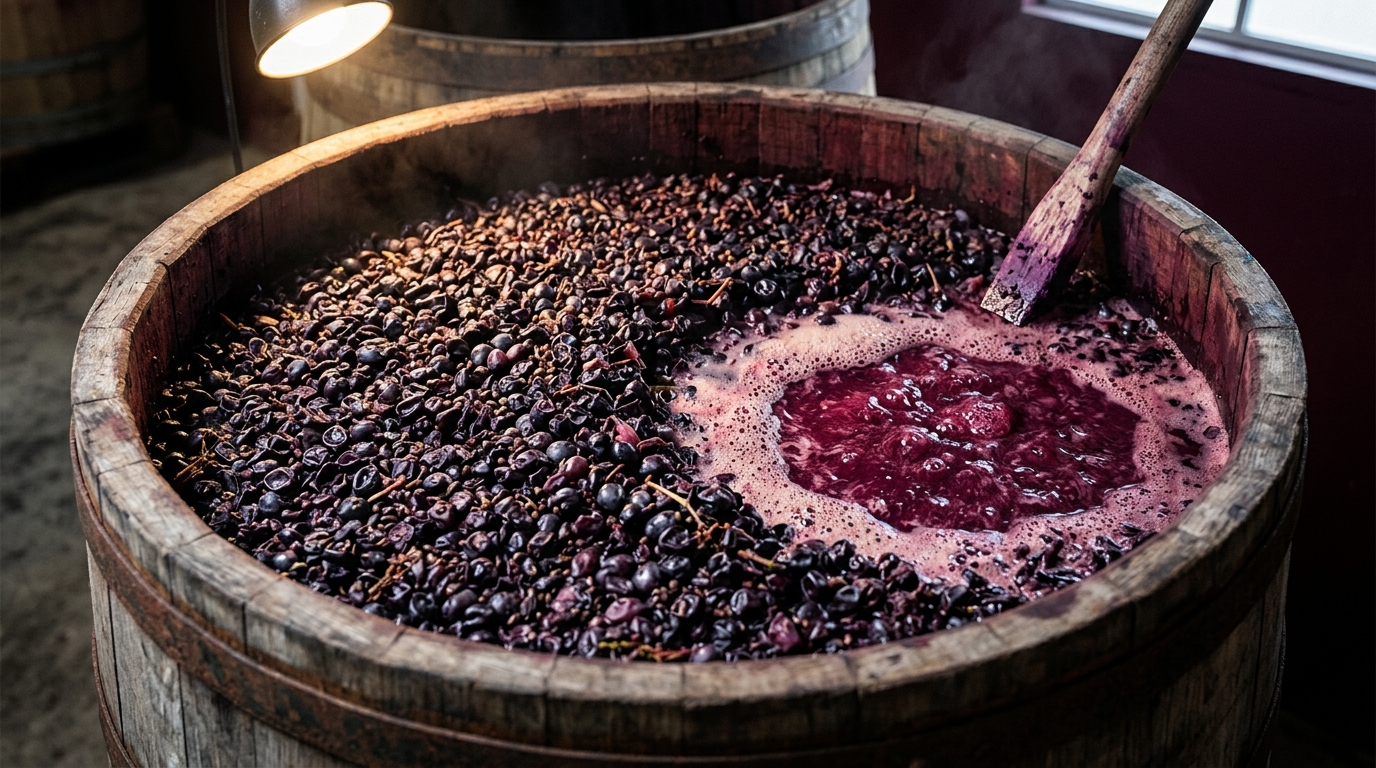 natural wine spontaneous fermentation