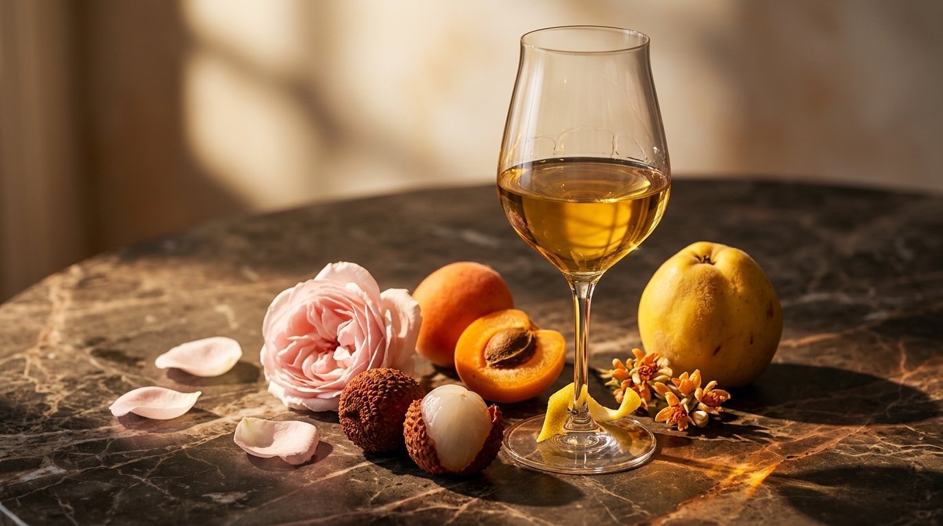 aromatic dry wine similar to moscato