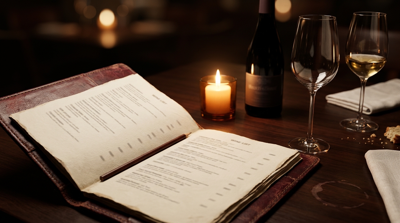 ordering wine similar to moscato at a restaurant
