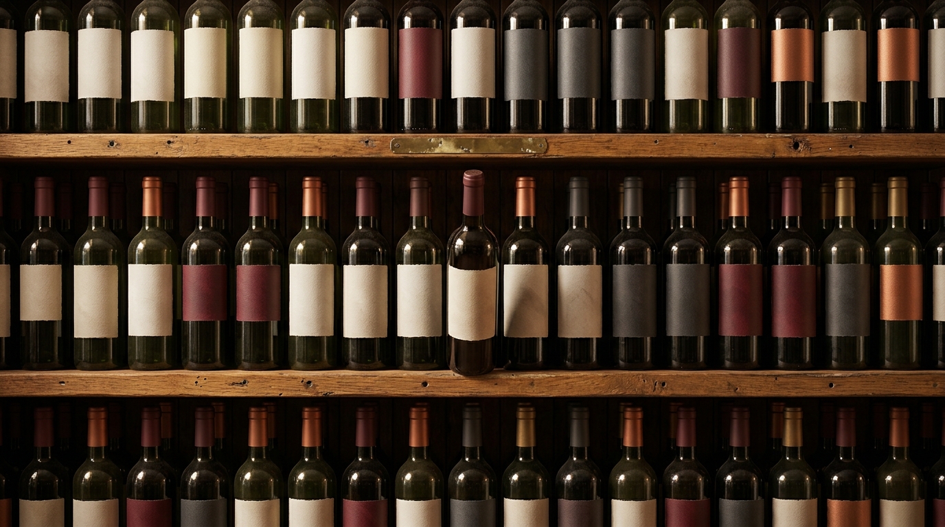 Cabernet shelf label cues