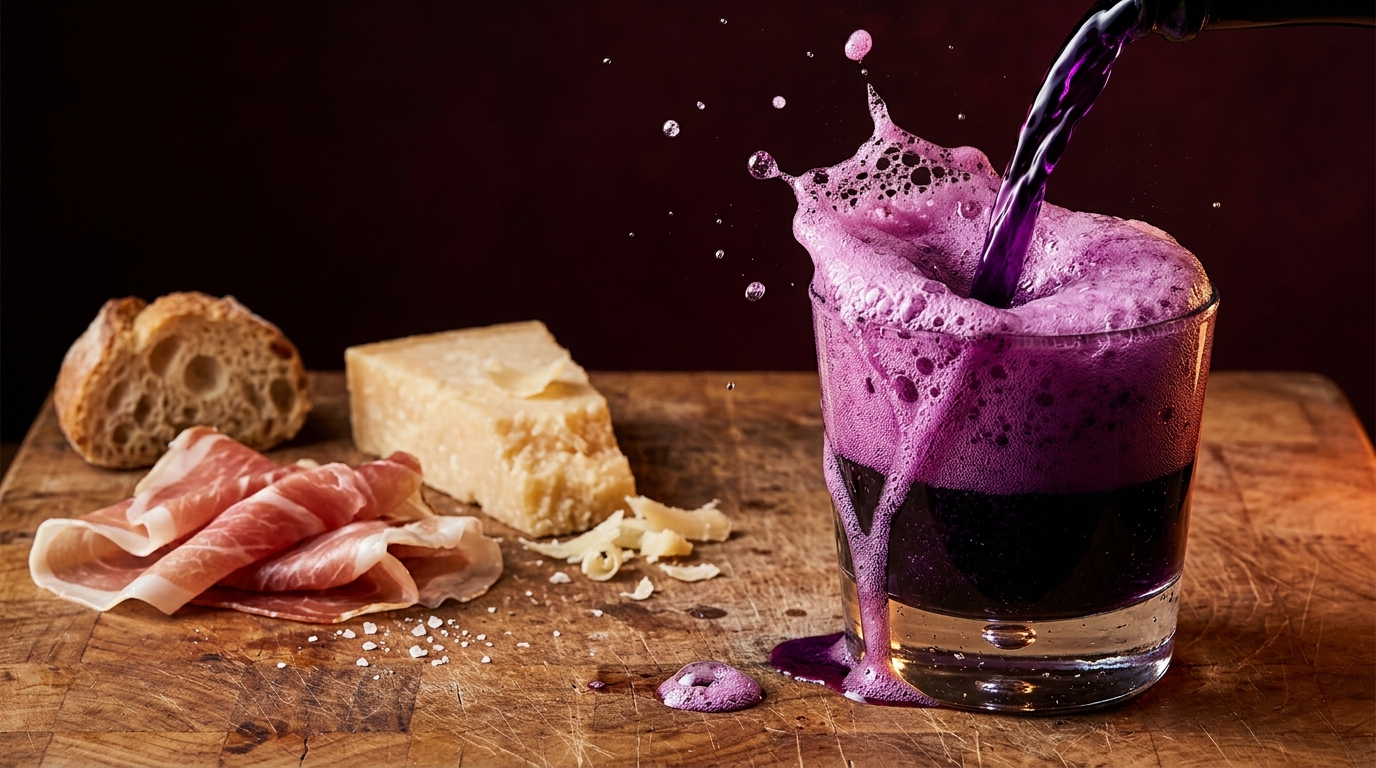 lambrusco dolce sweet sparkling red