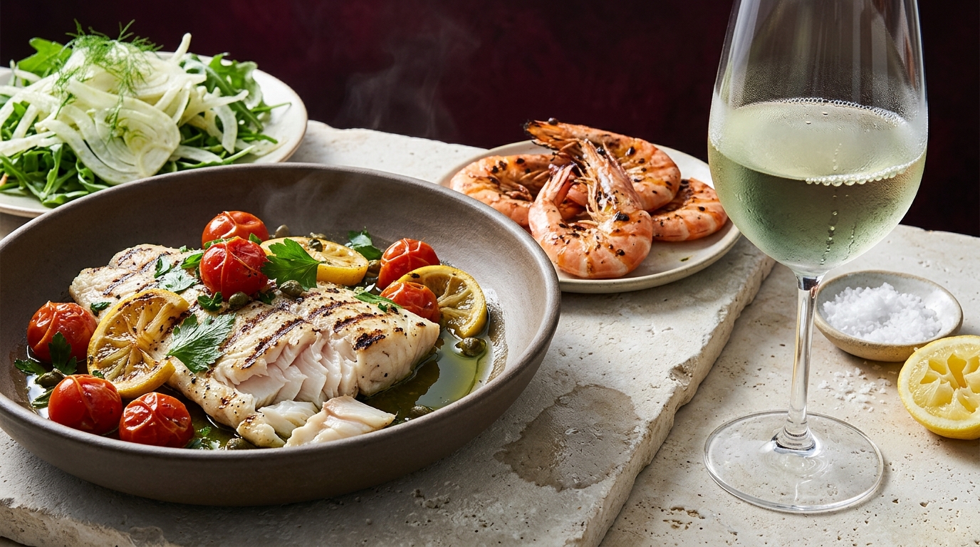 low alcohol white wine with dinner
