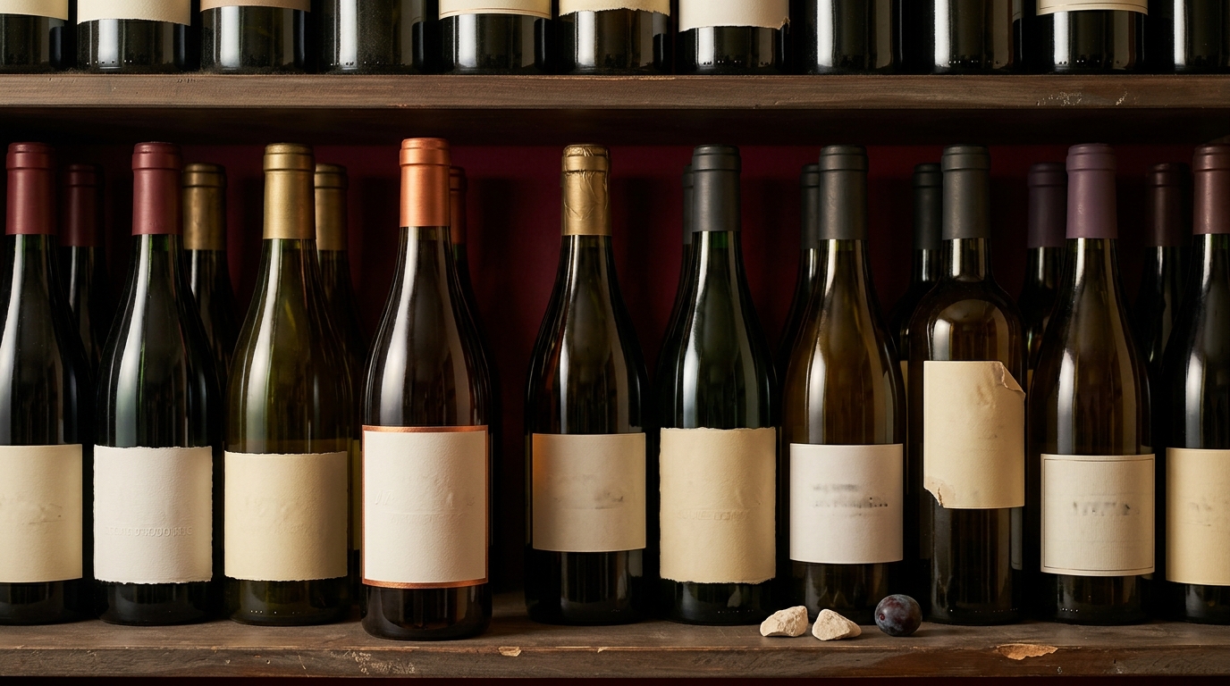 using an AVA to choose wine in a store