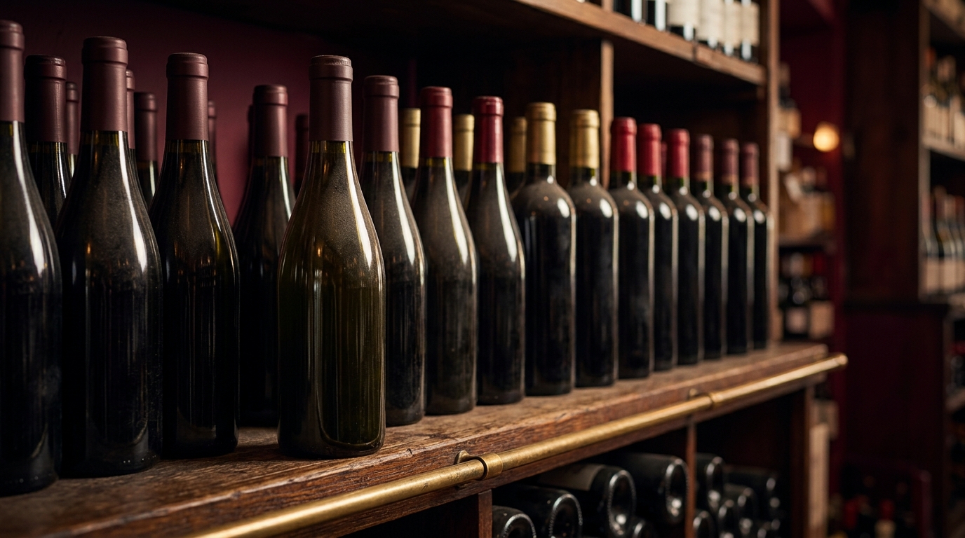 choosing wine for coq au vin at a restaurant