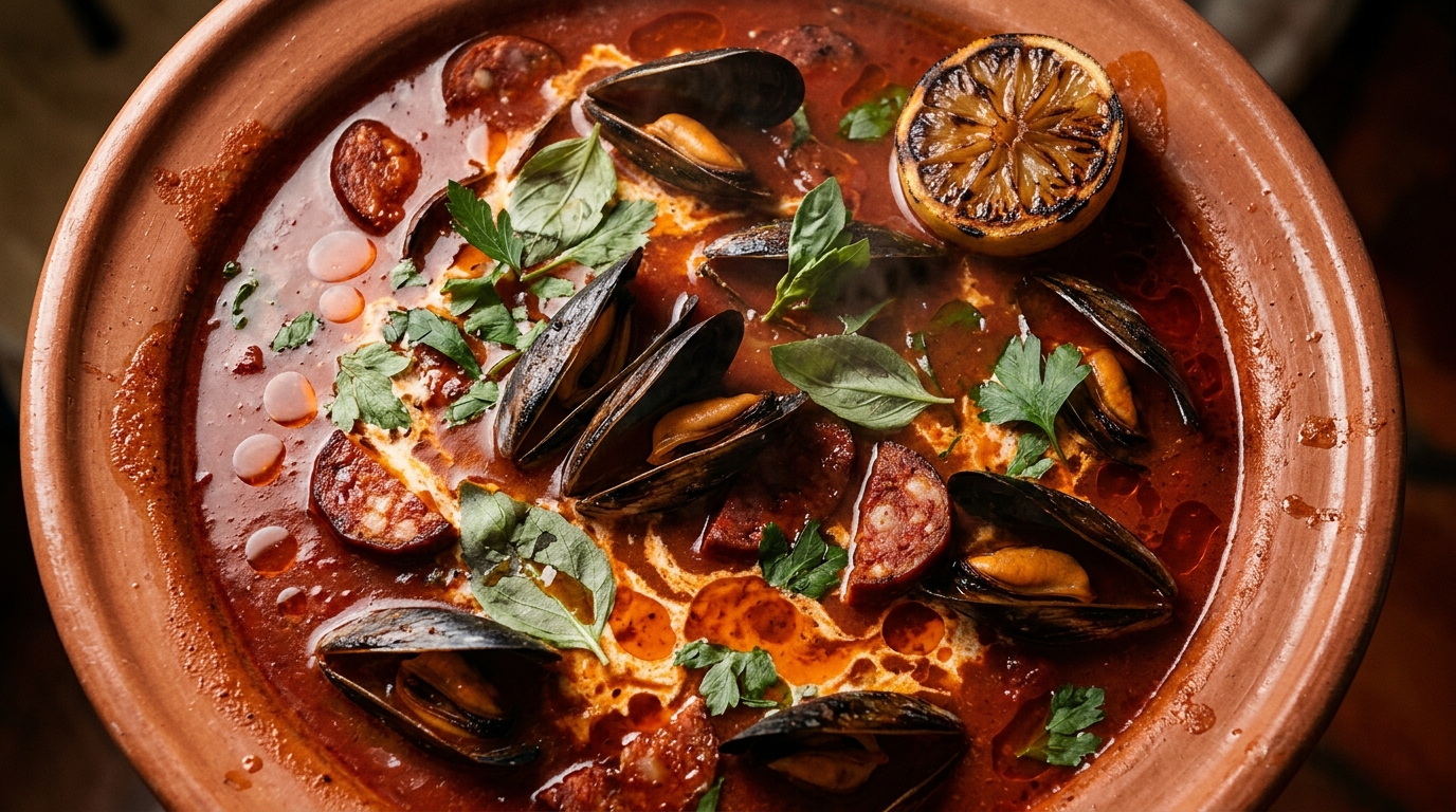 wine for creamy mussels