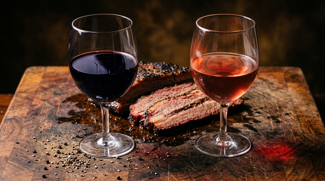 wine pairing brisket