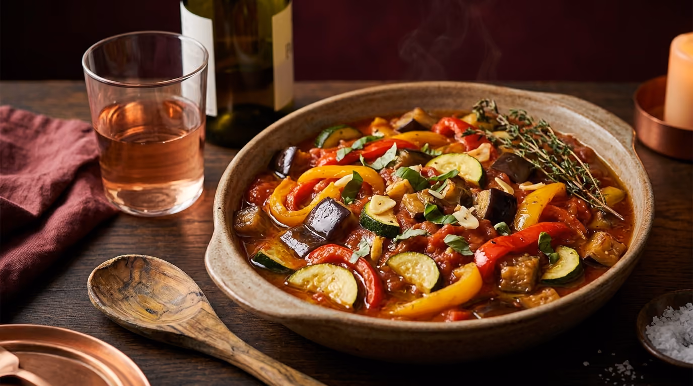 Best Wine for Ratatouille and Roasted Vegetables
