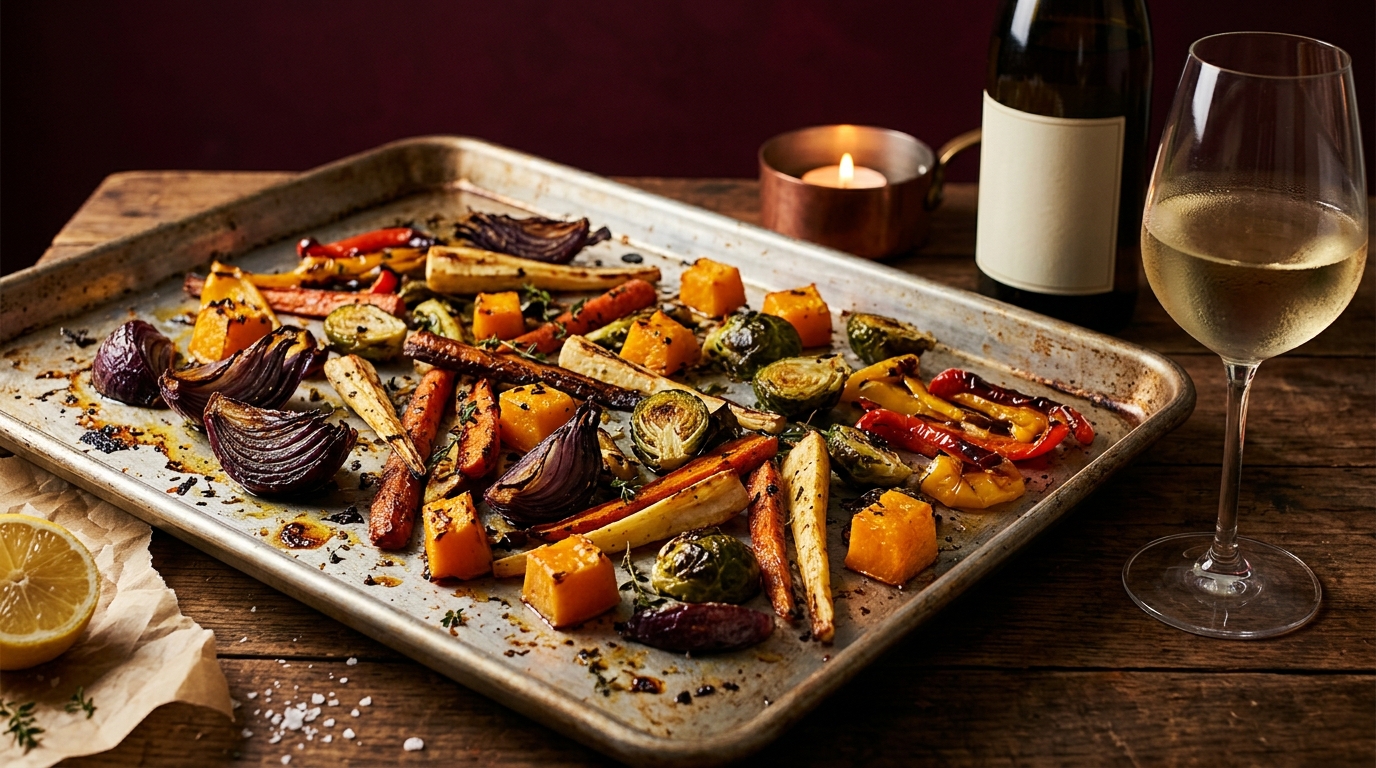 wine for roasted vegetables