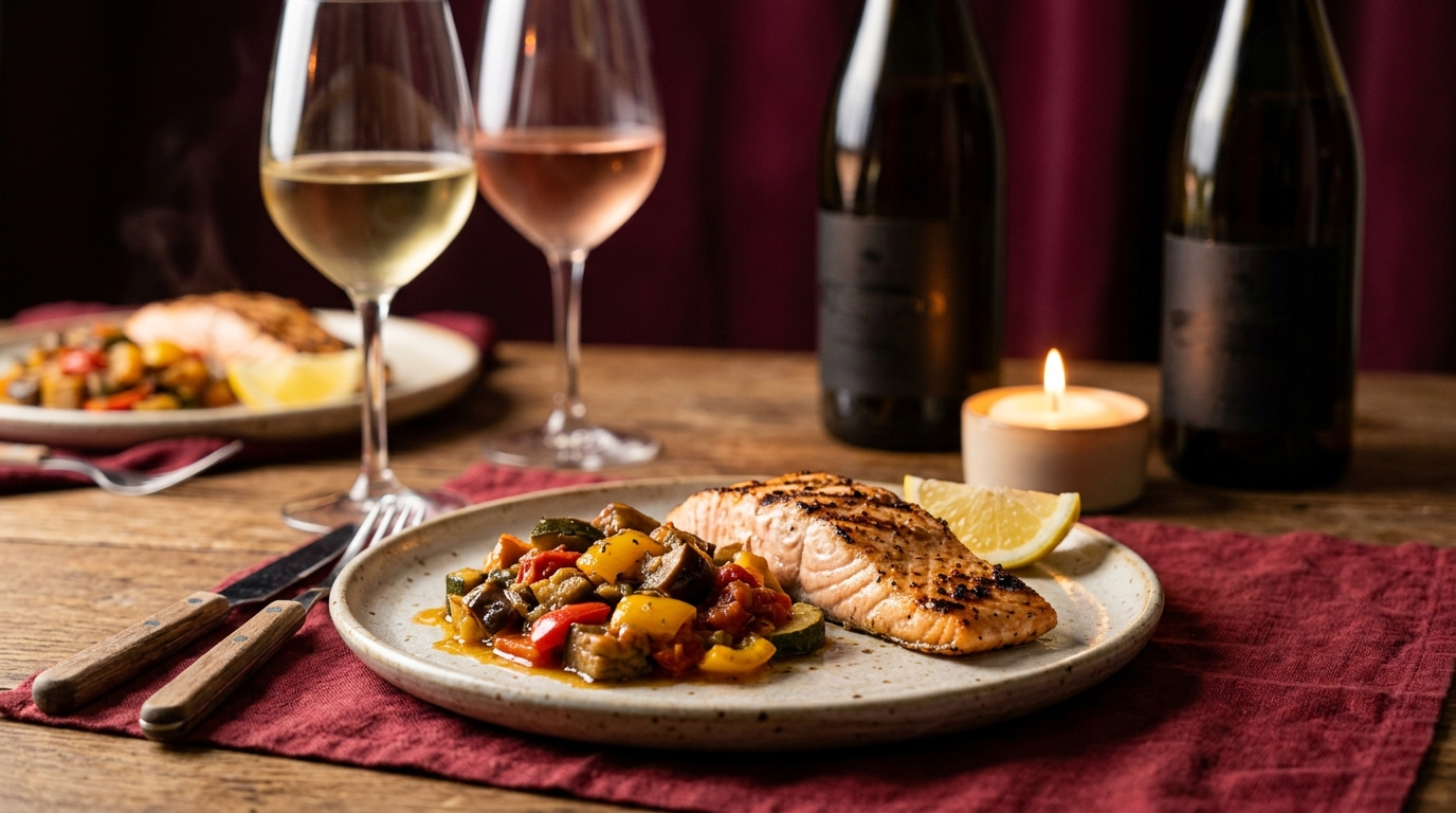 ratatouille side dish wine