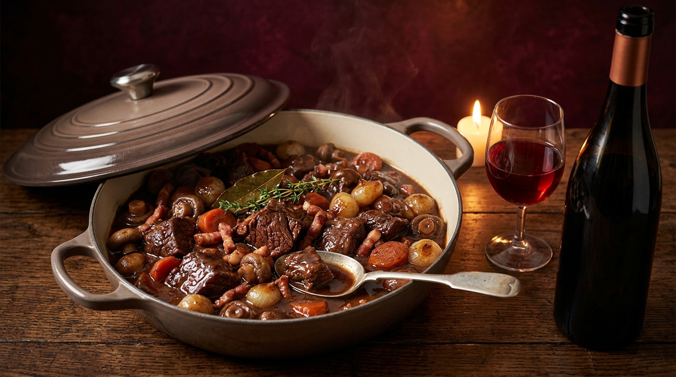 Wine for Beef Bourguignon: What to Cook With, What to Drink