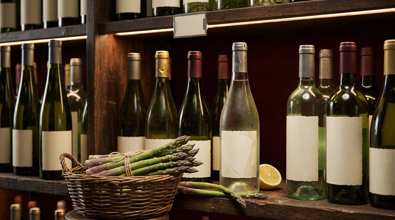 choosing wine for asparagus