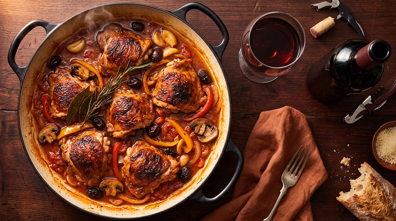 Wine for Chicken Cacciatore, Without Guesswork
