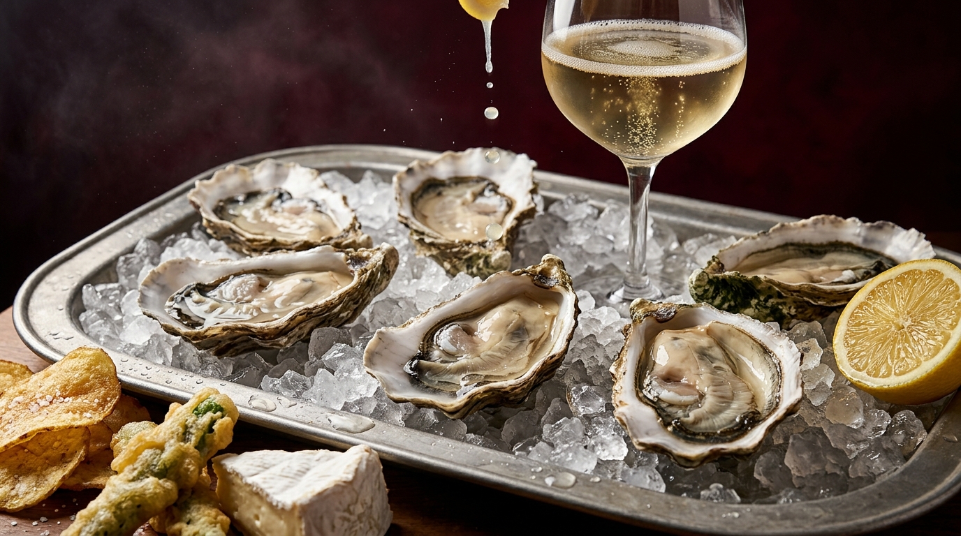 blanc de blancs food pairing