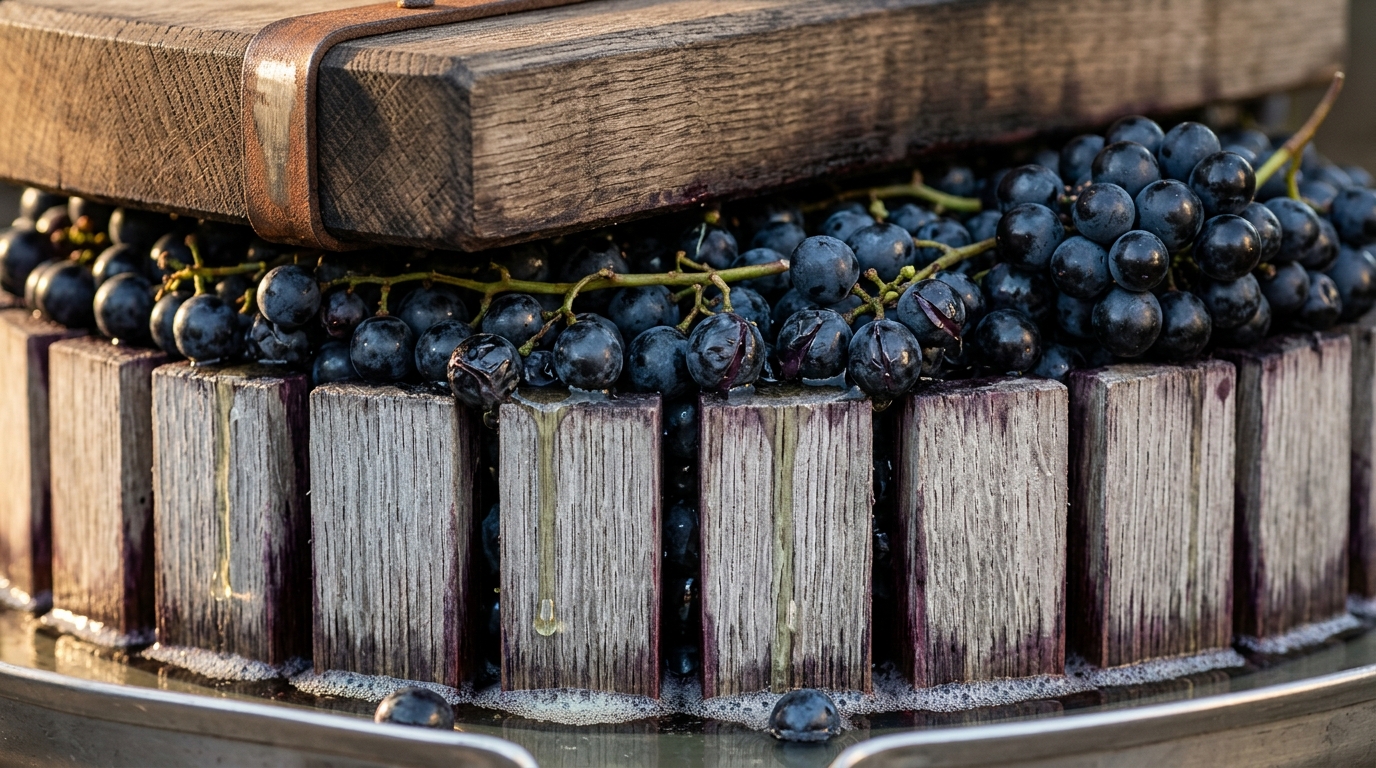 blanc de noirs pinot noir pressing