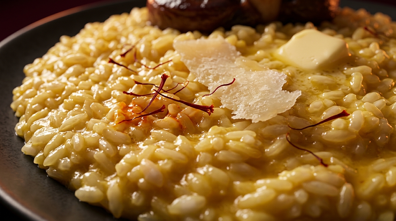 osso buco risotto milanese saffron