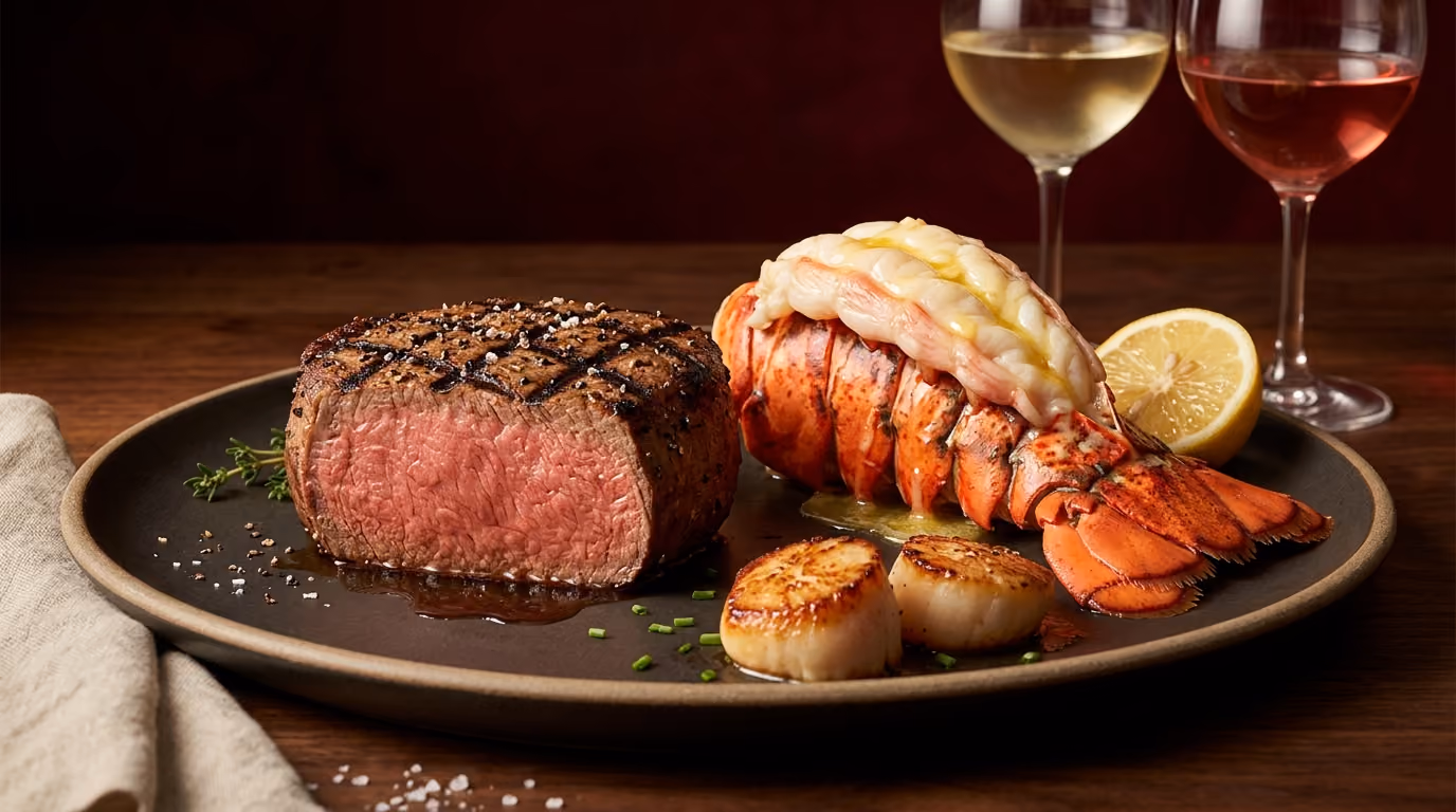 Best Wine for Surf and Turf: One Bottle or Two?