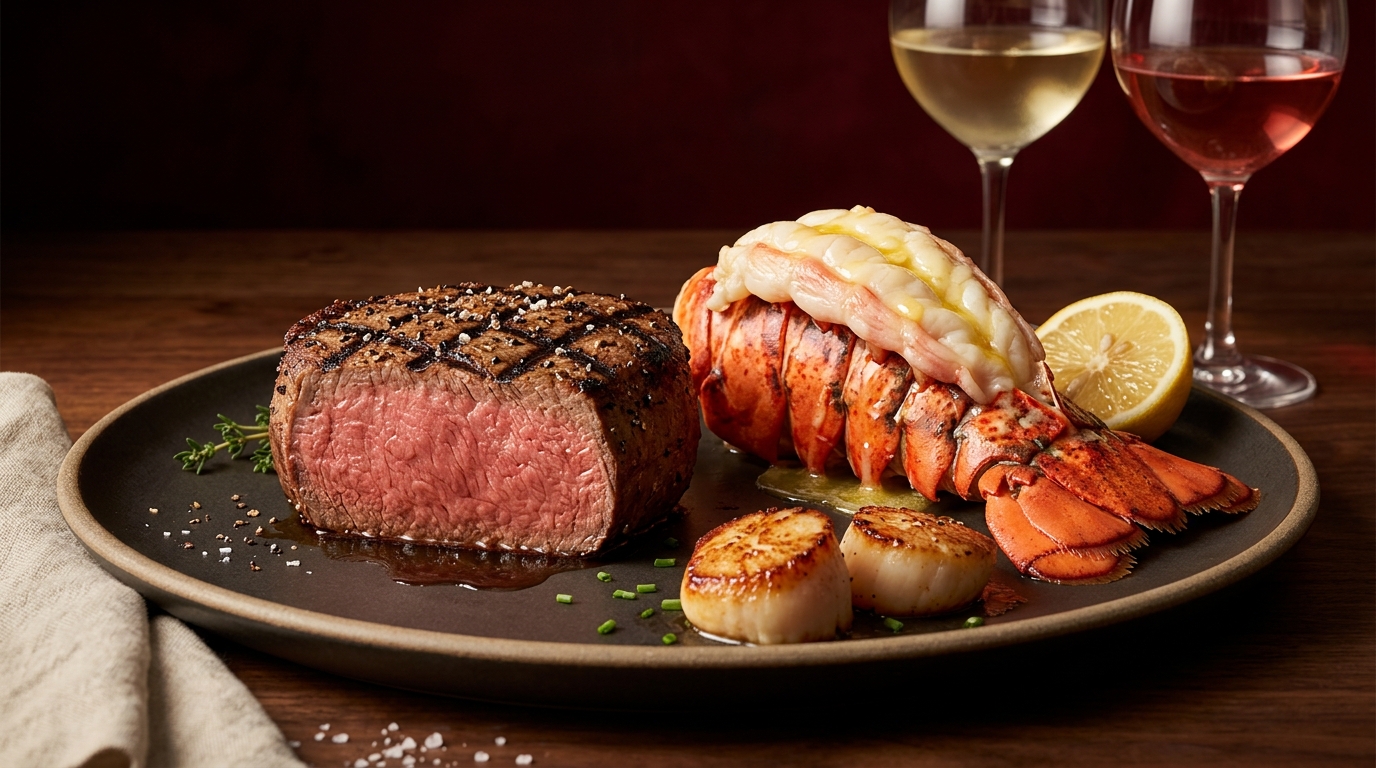 Best Wine for Surf and Turf: One Bottle or Two?