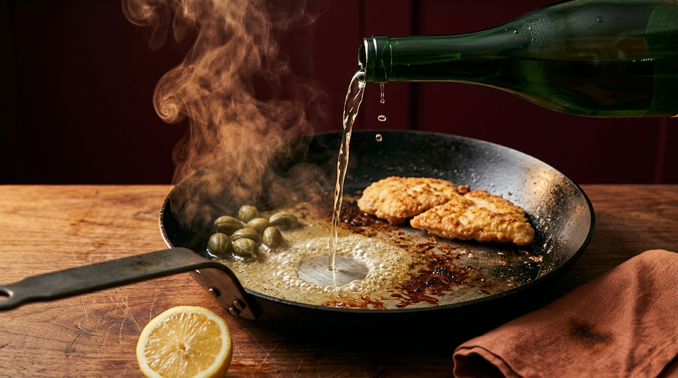 white wine for cooking chicken piccata