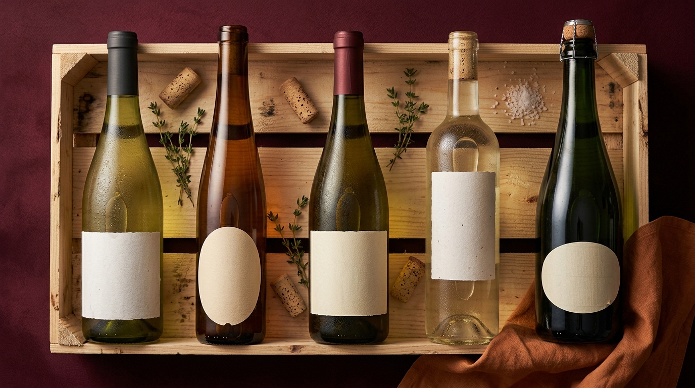 choosing a white wine bottle for chicken pot pie