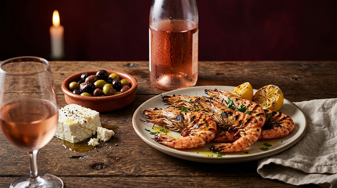 rosé wine food pairing