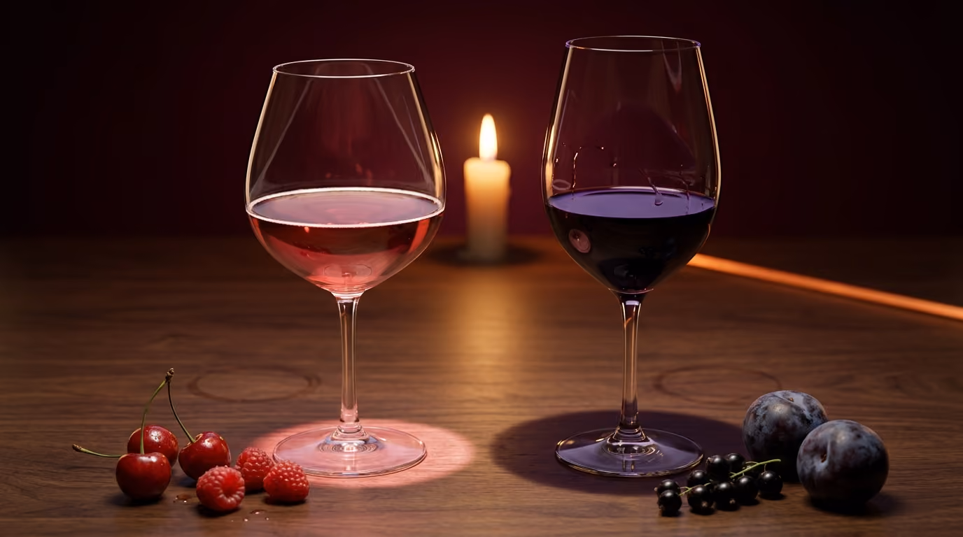 Pinot Noir vs Cabernet Sauvignon: Two Ends of Red Wine