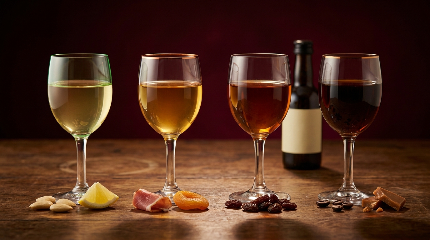 Madeira wine sweetness styles Sercial to Malmsey