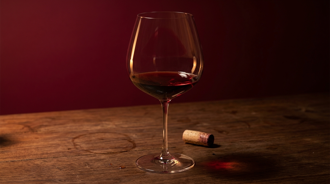 what a standard five ounce wine pour looks like