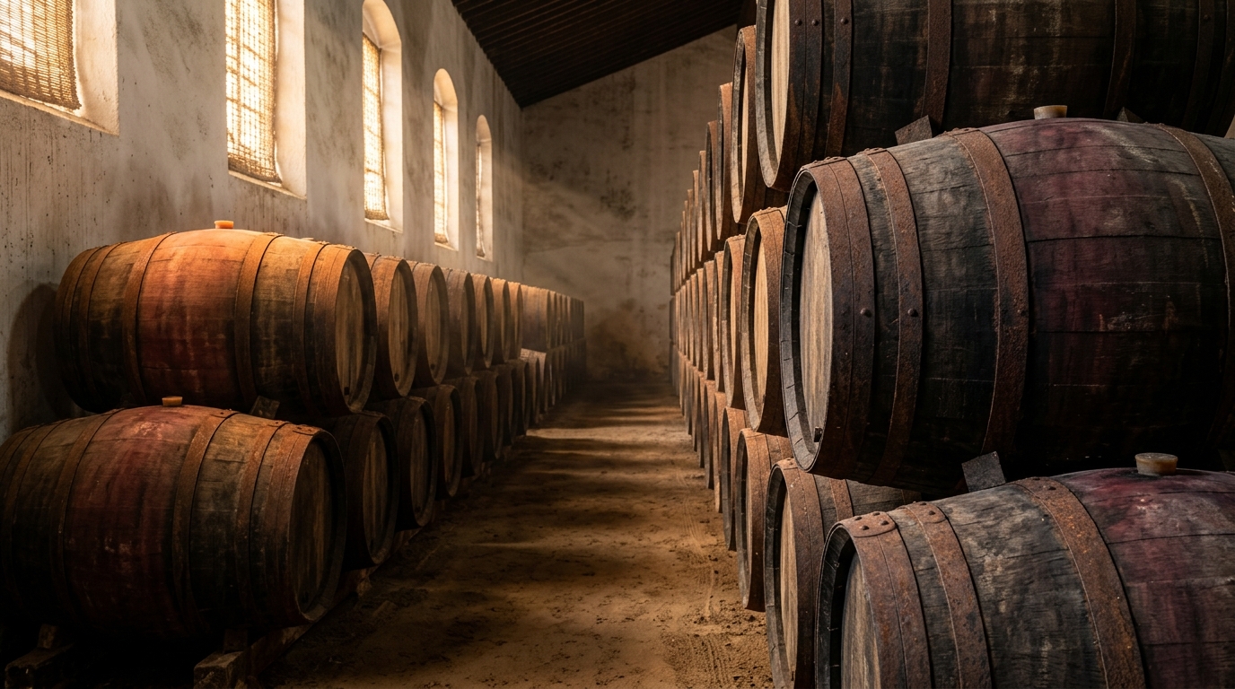 sherry solera casks