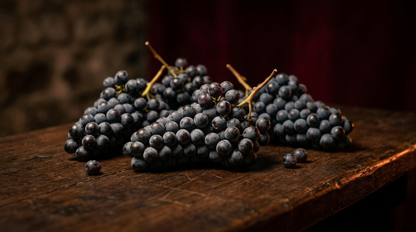 whole grape clusters