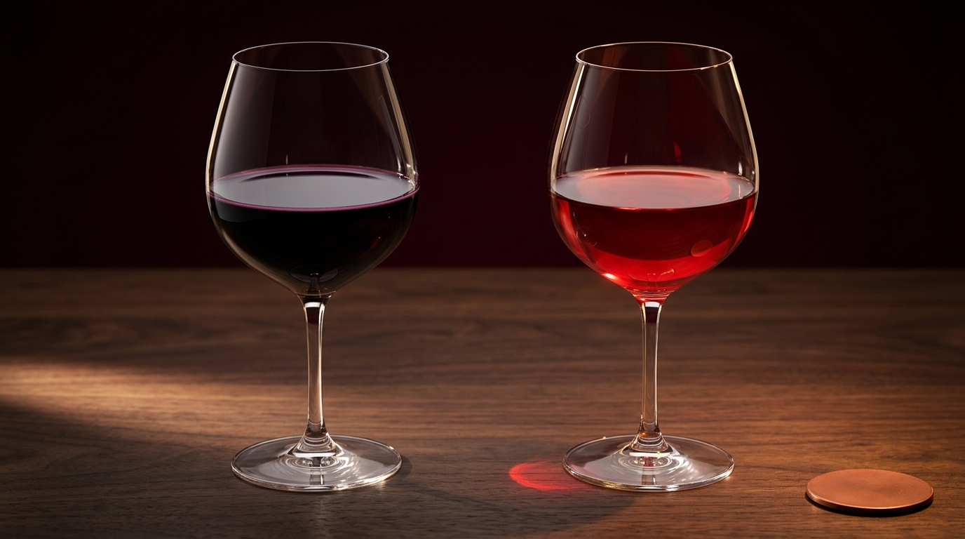 nero d'avola taste two styles compared