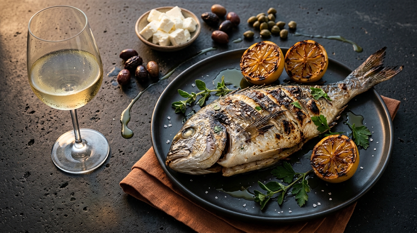 assyrtiko food pairing