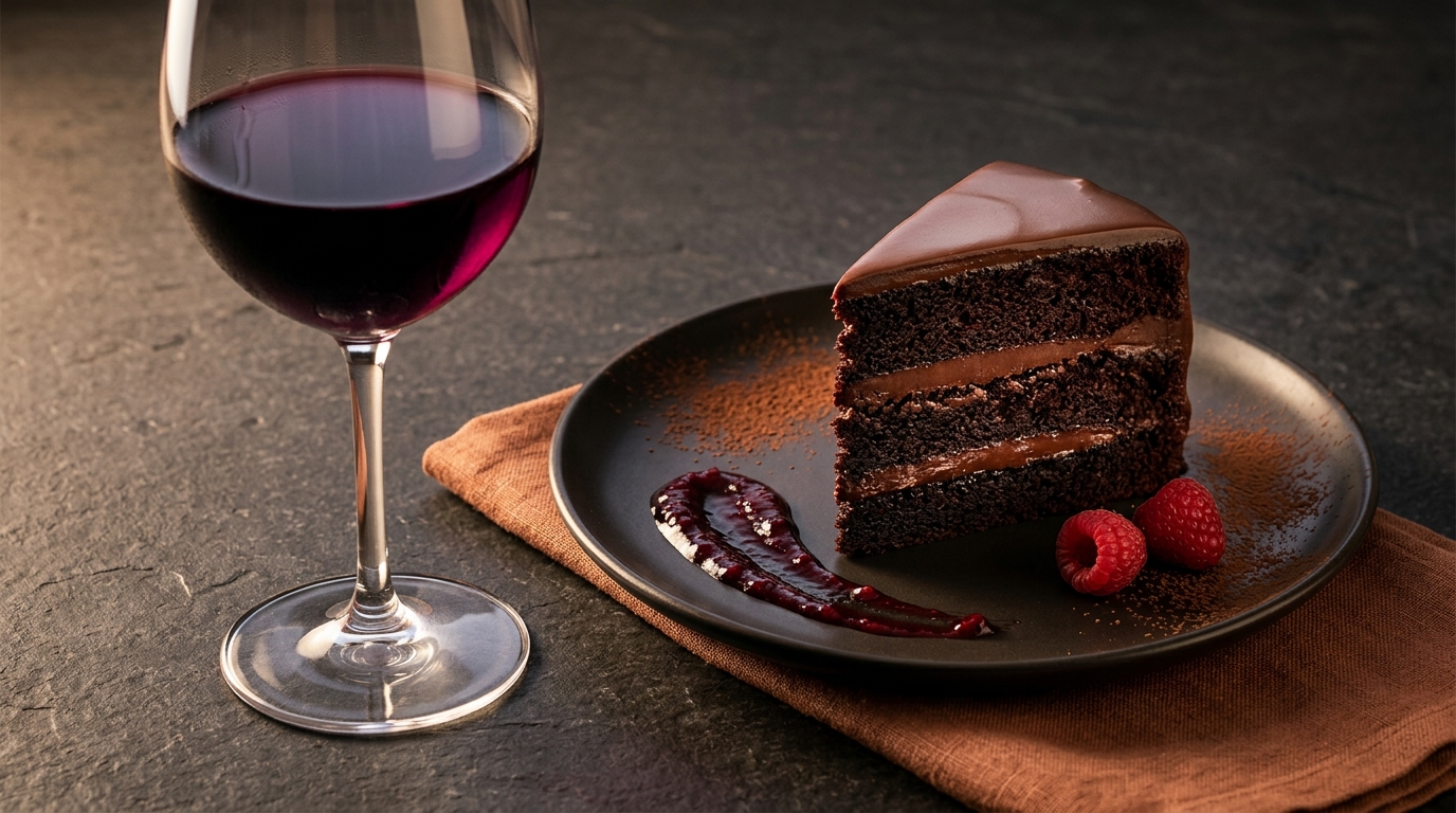 winking owl sweet red wine food pairing