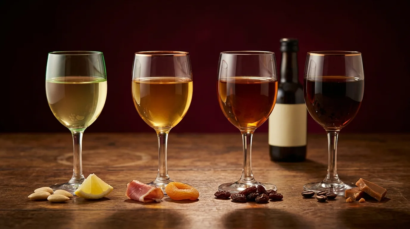 Madeira wine sweetness styles Sercial to Malmsey