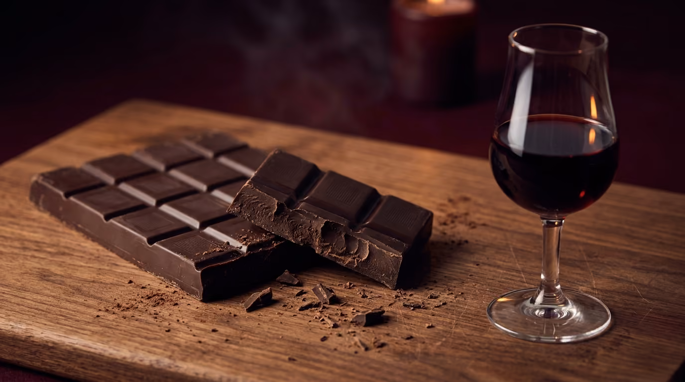 Wine With Chocolate: Pair by the Cacao % on the Wrapper