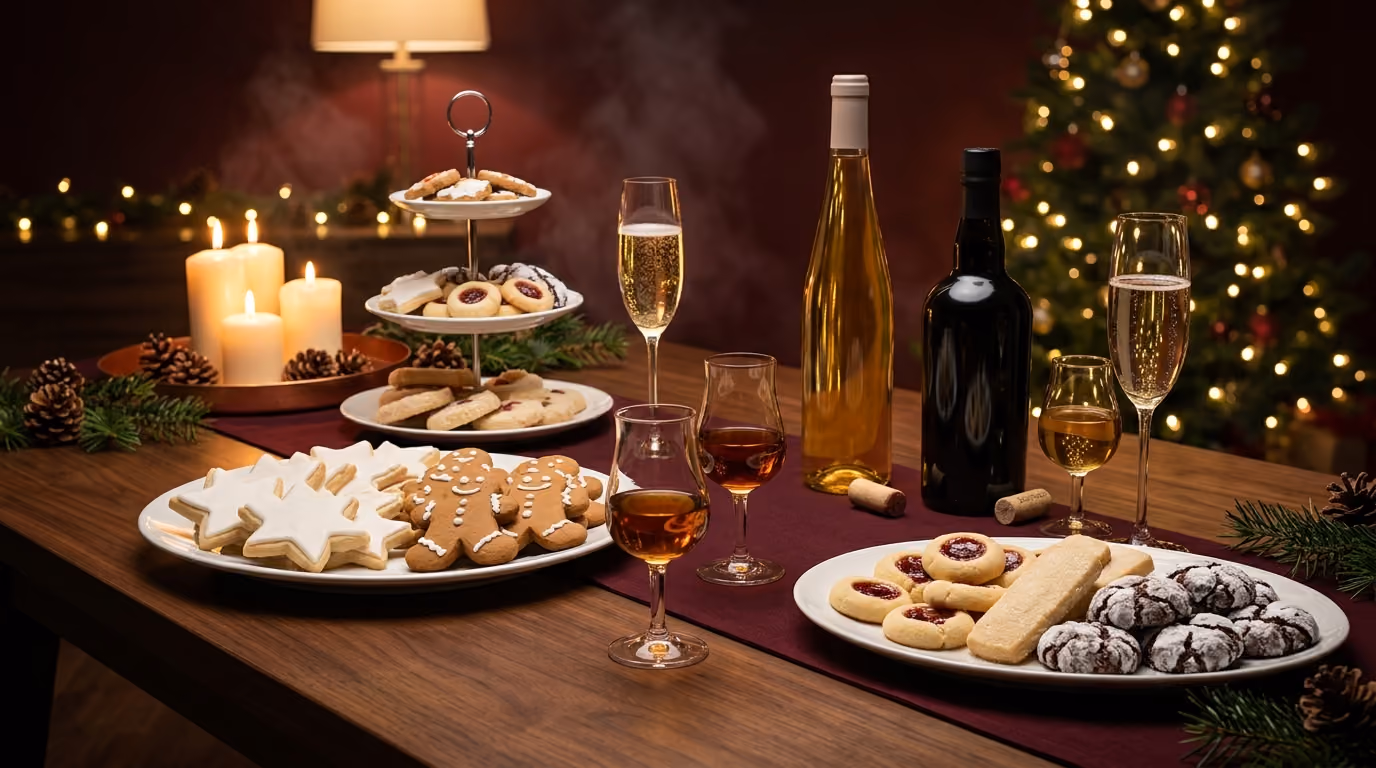 What Wine Goes With Cookies at a Holiday Dessert Night?