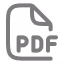 Icon of a document with PDF written on it and a folded corner.