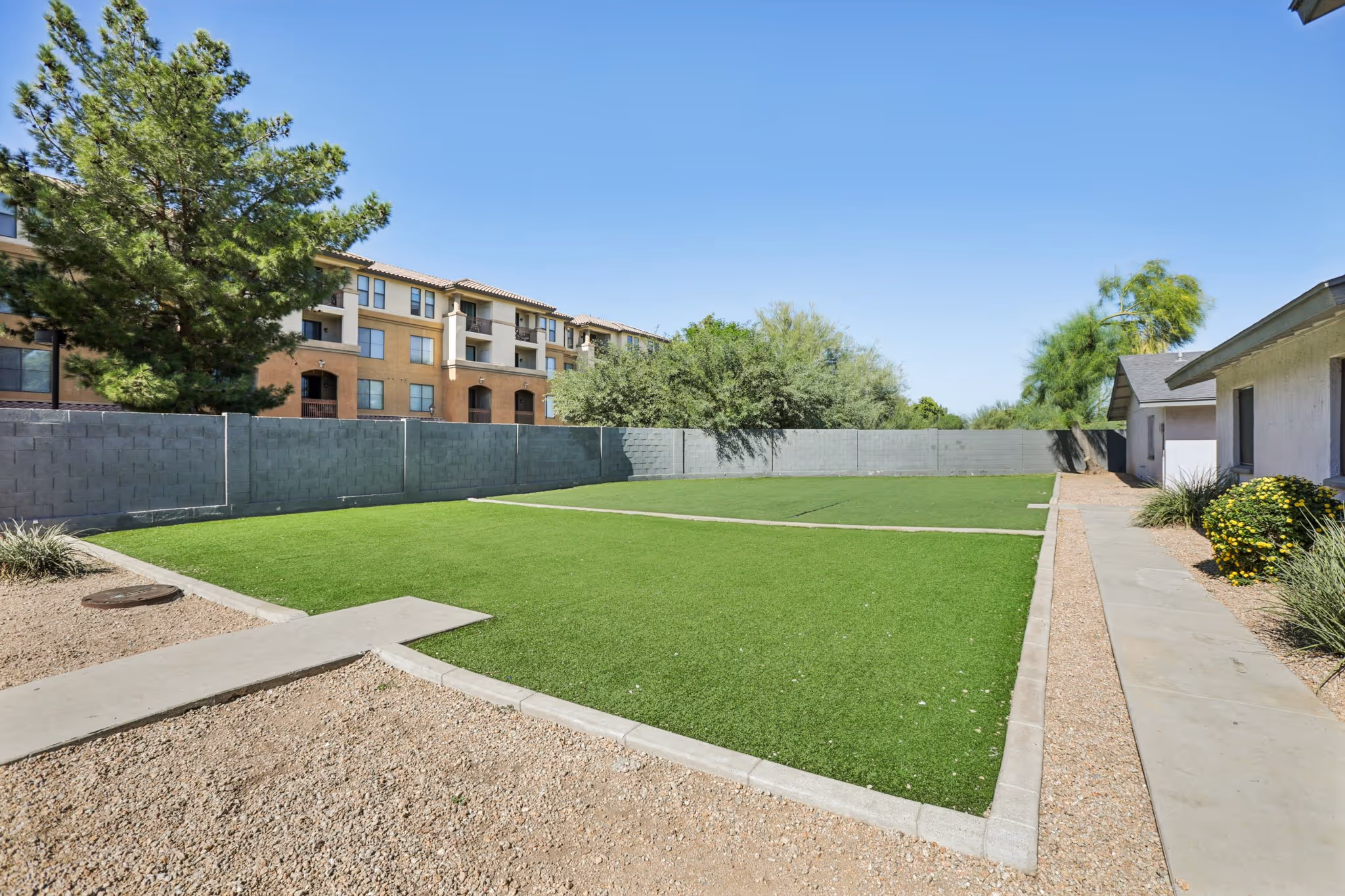 exterior with greenery