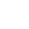 White downward arrow on black background.