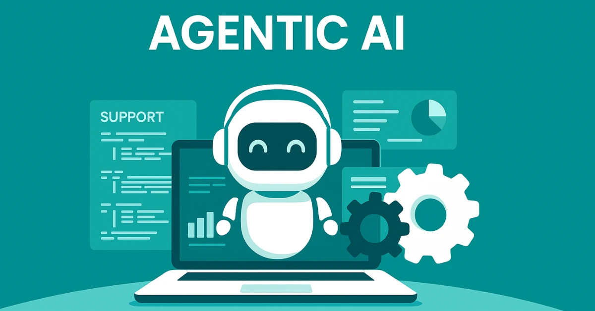 [background image] image of a digital display screen with marketing visuals (for a ai marketing tech company)