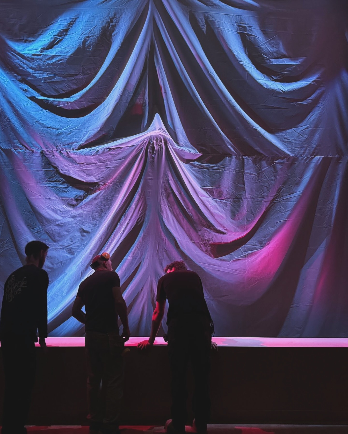 Sound and light equipment integration for Philip Vermeulen's exhibition