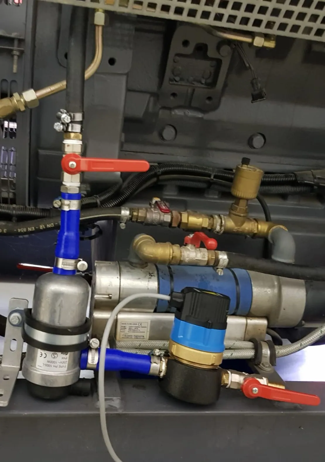 Erneuerung der Kühlwasservorheizung