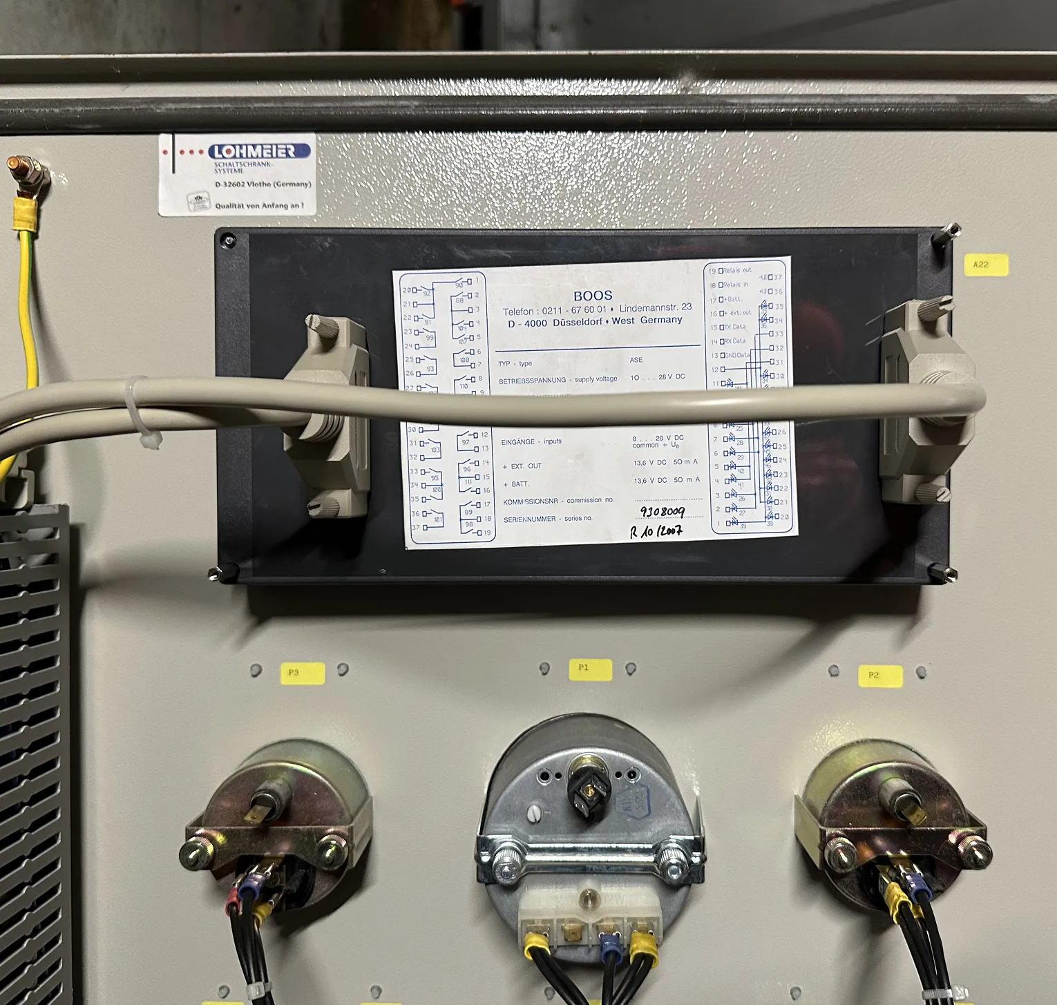 Erneuerung des Schaltschranks