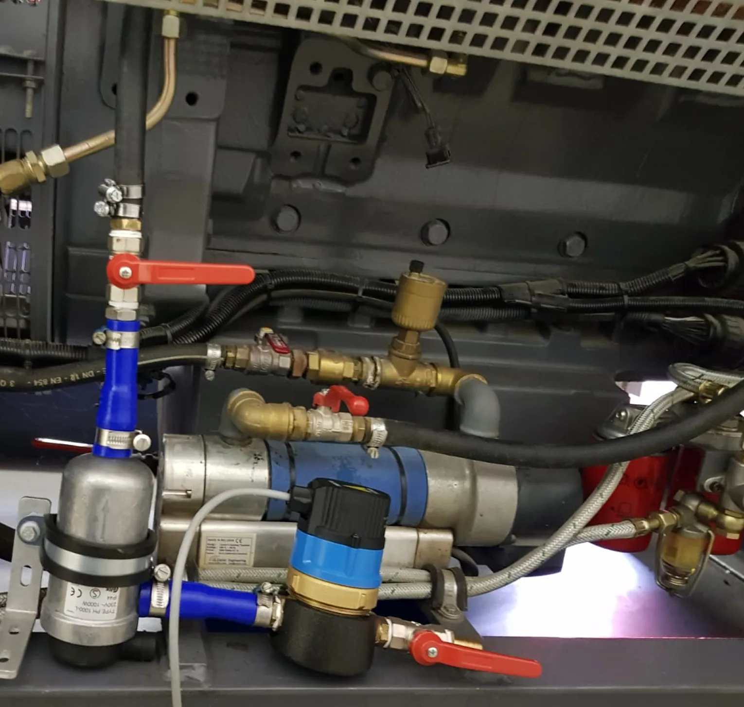 Erneuerung der Kühlwasservorheizung