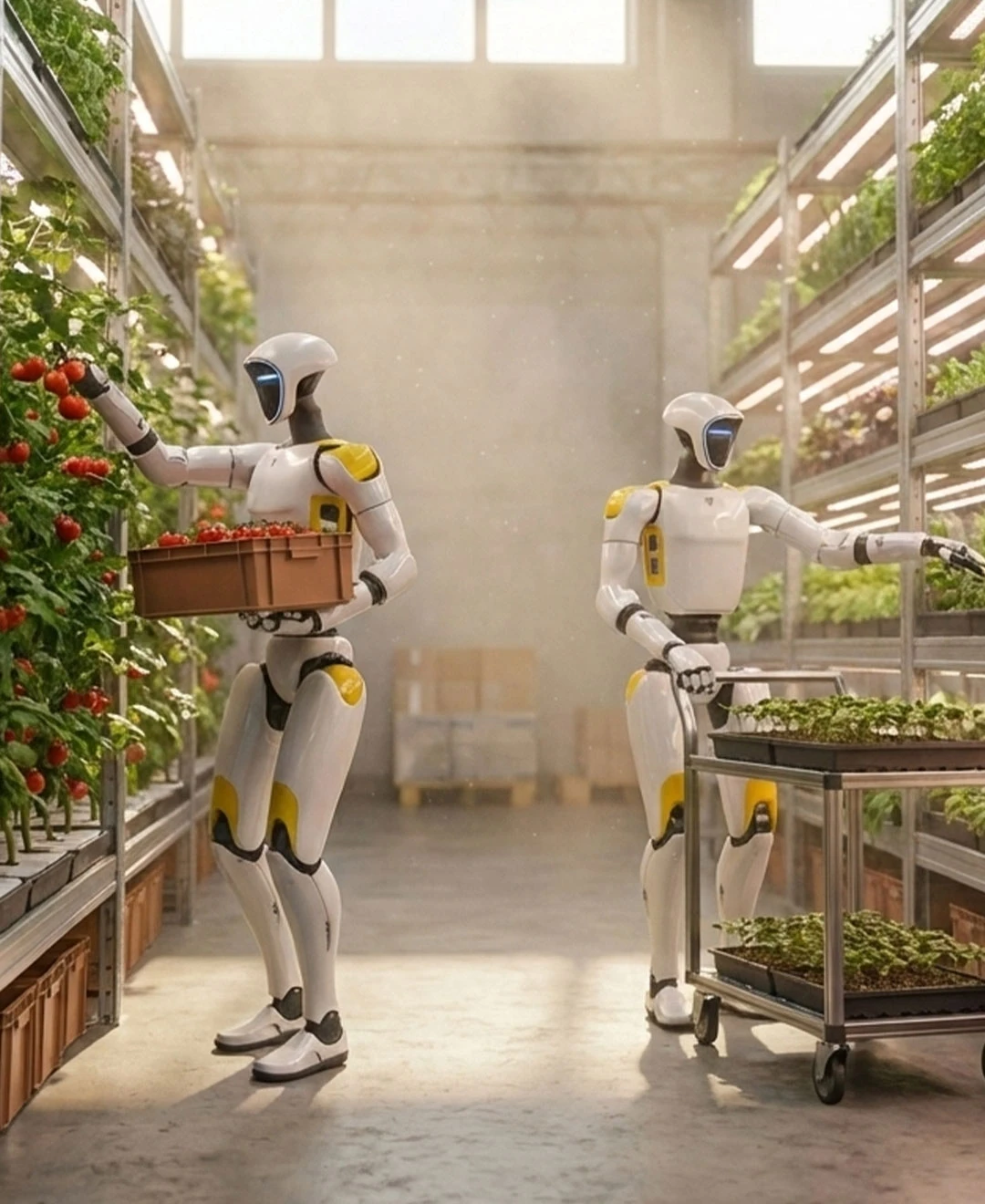 Renew humanoid robots for industry