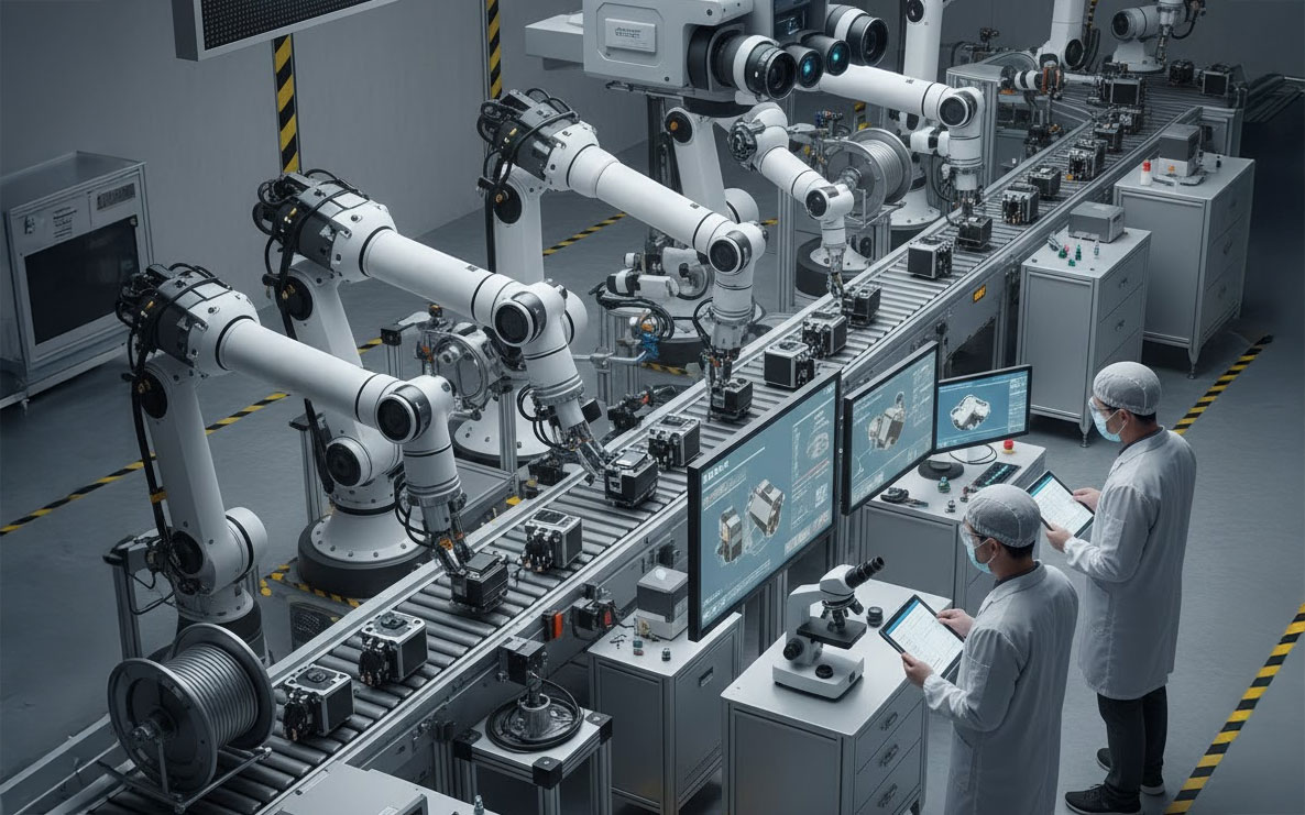 Automated humanoid joint line