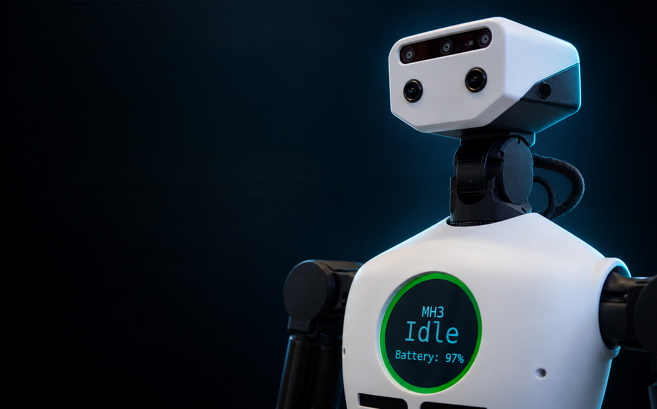 MH3 combines AI autonomy with teleoperation